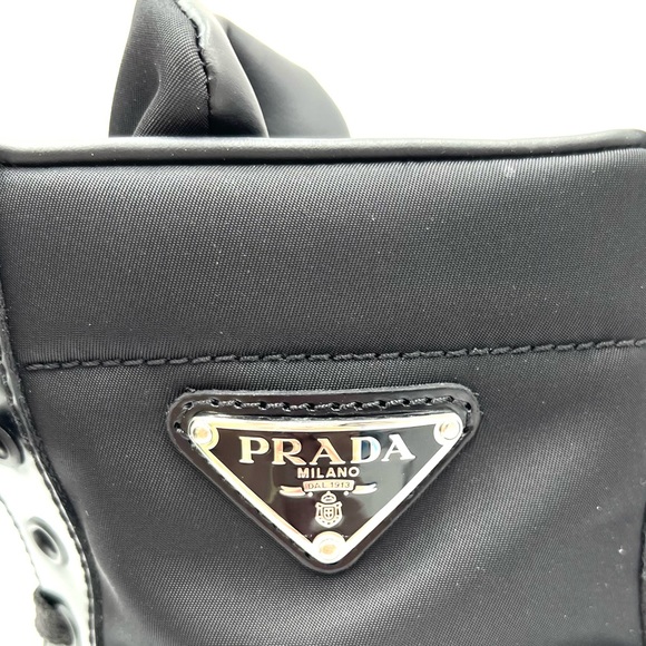 Prada 110 Leather & Nylon Hiker Booties - Picture 9 of 11